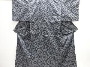 花菱模様織出し西陣伝承紬着物アンサンブル